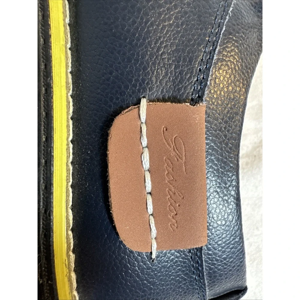 Leather Dress Shoes Lace Up Zero Gravity Cody‎ James Insoles Men's 10.5 Dk Blue